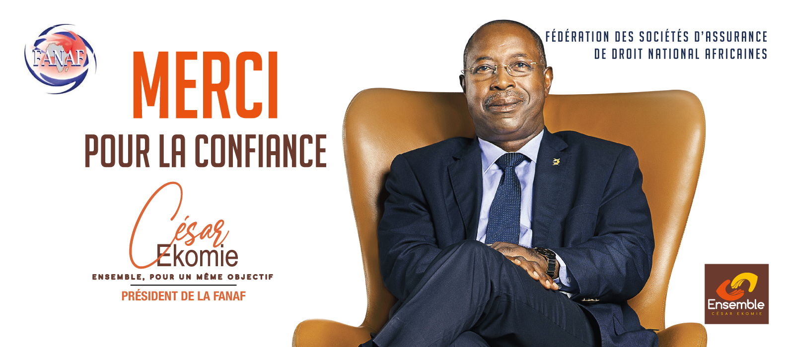 César Ekomie-Afene nouveau président de la FANAF